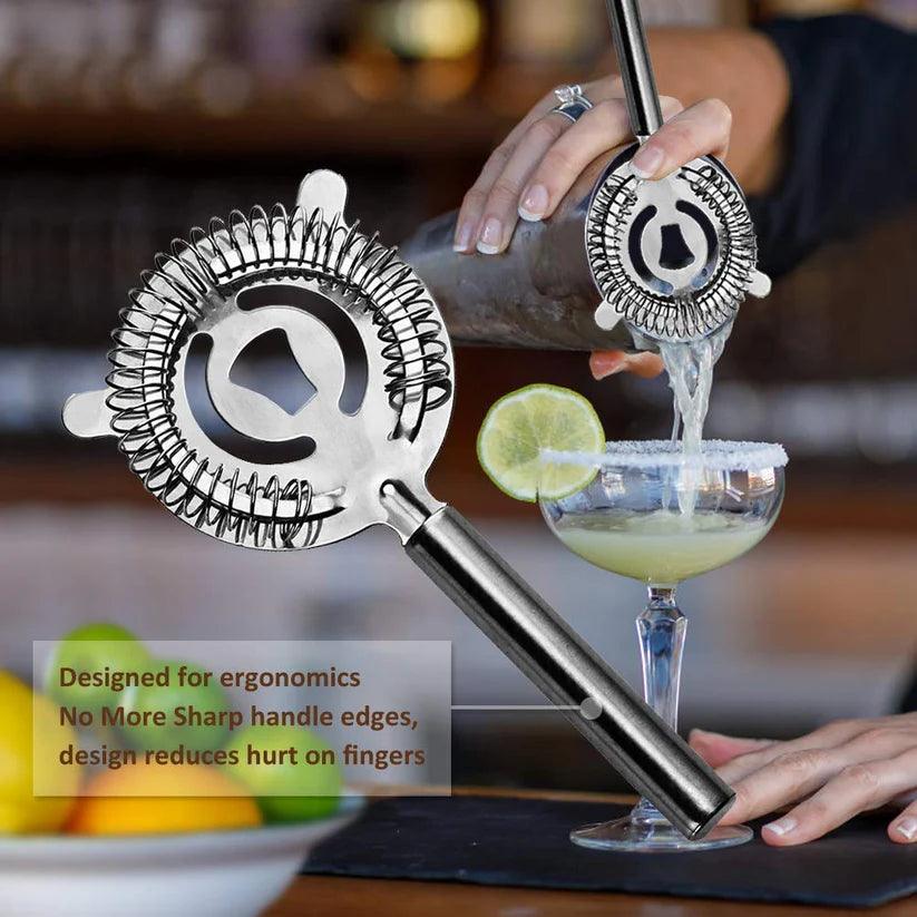 Treasure Exports Home Bar Set, Bartender Set, Complete Bartender Kit, Bartenders Tools - 6 Pcs - TREASURE EXPORTS