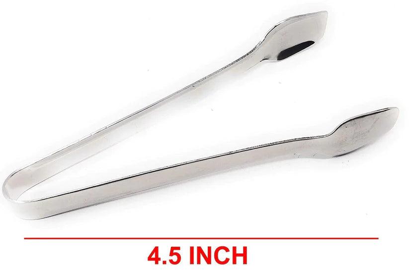 Treasure Exports Stainless Steel bar Set Cocktail Shaker 550 ml Bottle Opener ice Scoop Pourer Bar Spoon Teardrop Spoon Peg Measure Ice Tong Pack of 9 - TREASURE EXPORTS