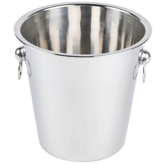 Treasure exports Stainless Steel Champagne Bucket, Wine, Ice Bucket, 3850 ml, Silver