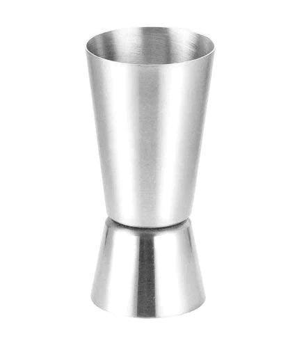 Treasure Exports Double Side Peg Measure & Cocktail Shaker Drink Measuring Bar Tool Jigger 30/60Ml - TREASURE EXPORTS