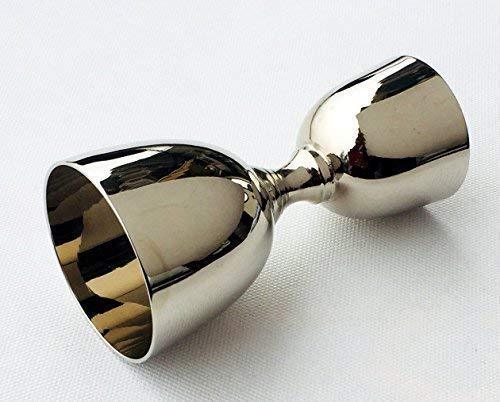 Treasure Exports Premium Peg Measurer Jigger 30 and 60 ml Without Handle and Rose Gold Without Handle Set of 2 - TREASURE EXPORTS