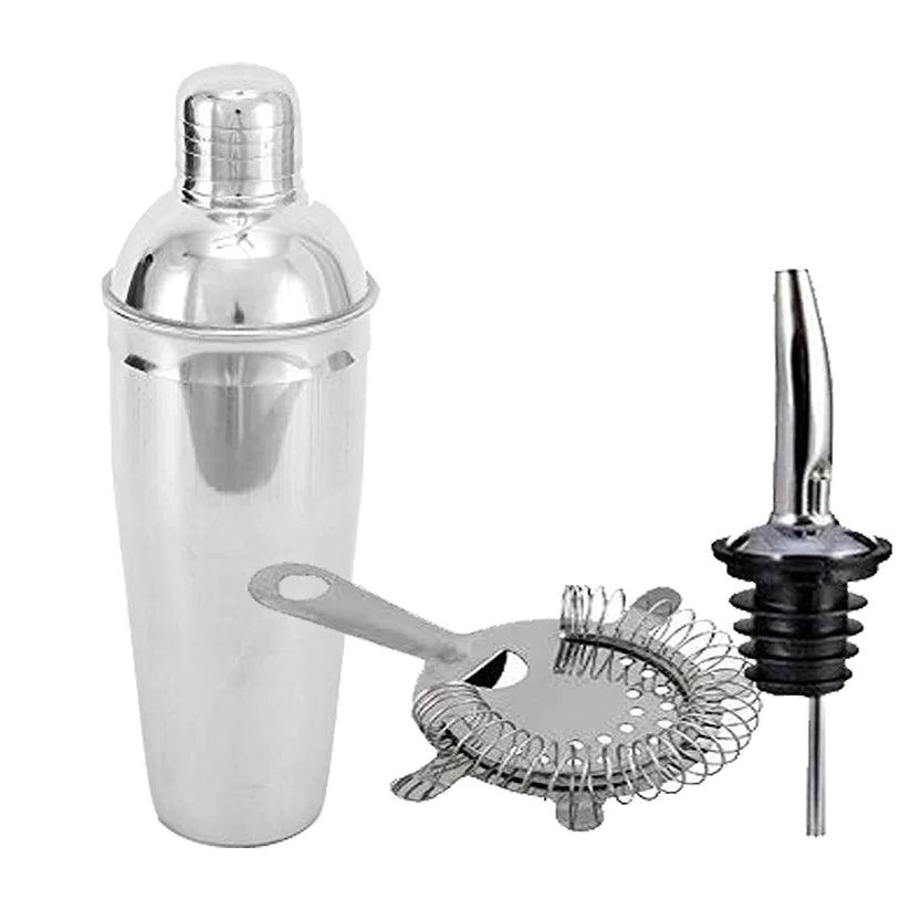 Treasure Exports Stirring Spoon, Long Handle Mixing Spoons, Stainless Steel Cocktail Spoon, Bar Gift Set: Set of 3 - TREASURE EXPORTS