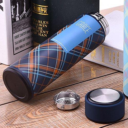 Treasure Exports Double Wall Vacuum Insulated Stainless Steel 480ml (Grace) - TREASURE EXPORTS