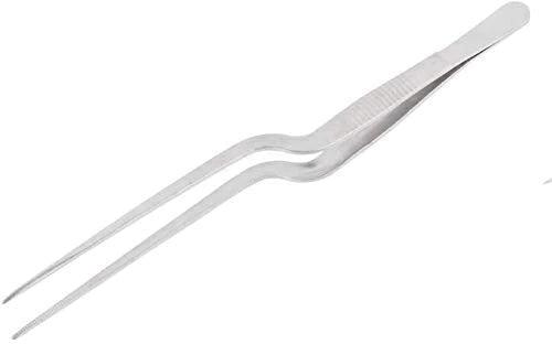 Treasure Exports Culinary Chef Tweezer 6.3 Inches, Food Placement Tweezer - 1 Pc. - TREASURE EXPORTS