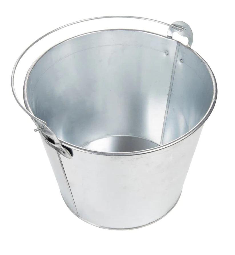 Treasure Exports Beer Bucket, Galvanized Beer Bucket Built-in Bottle Opener, Party Bucket, Ice Bucket, Wine Bucket, Bar Bucket, Beer Bucket for Party: 1 Pc. - TREASURE EXPORTS