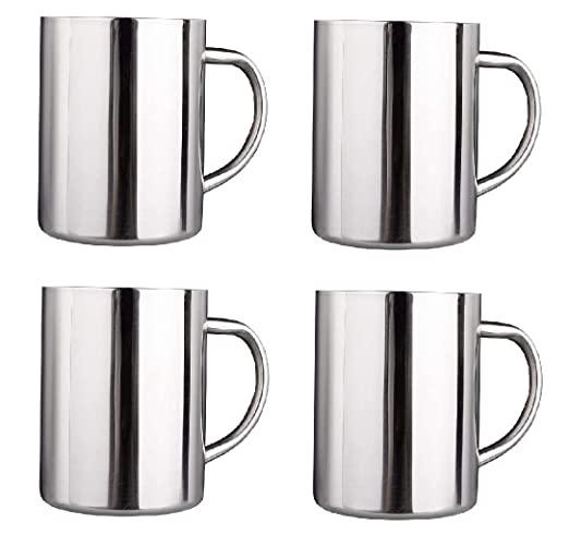 Treasure-Stainless Steel Double Wall Tea and Coffee Big Mug - TREASURE EXPORTS