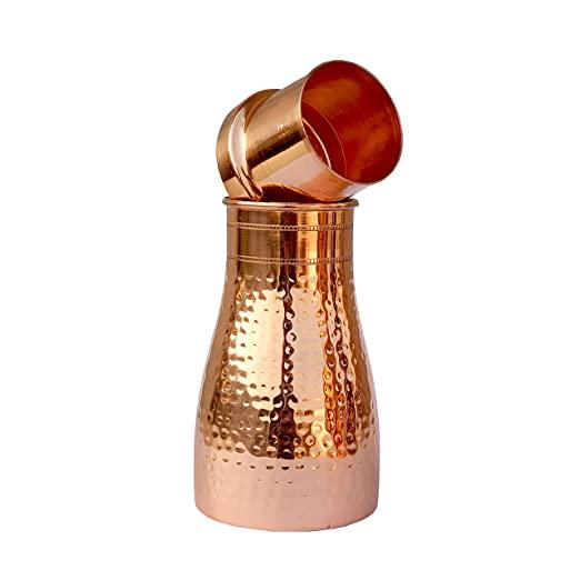 Copper Bedroom Bottle - TREASURE EXPORTS