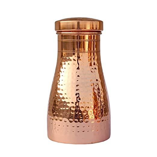 Copper Bedroom Bottle - TREASURE EXPORTS
