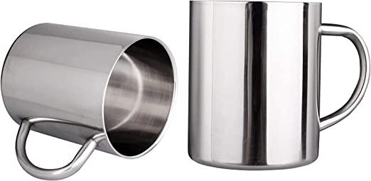 Treasure-Stainless Steel Double Wall Tea and Coffee Big Mug - TREASURE EXPORTS