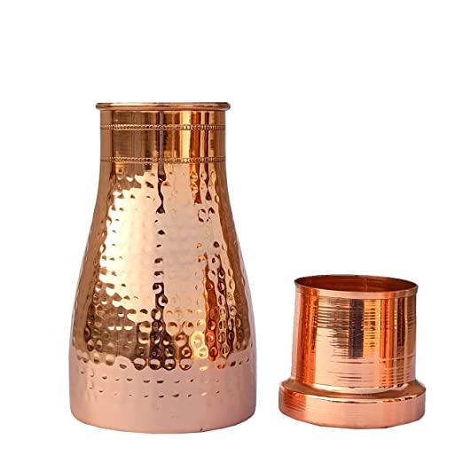 Copper Bedroom Bottle - TREASURE EXPORTS