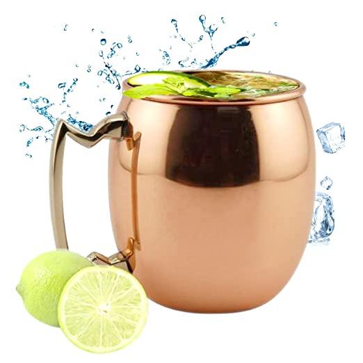 Plain Copper Moscow Mule Mug - TREASURE EXPORTS