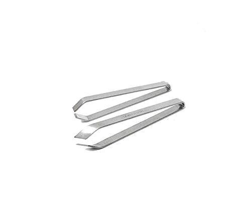 Treasure Exports Stainless Steel Fish Bone Remover, Pincer Puller Tweezer Tongs Pick-Up Tool, Feather Removal Tools : 2 Pcs Set (1) - TREASURE EXPORTS