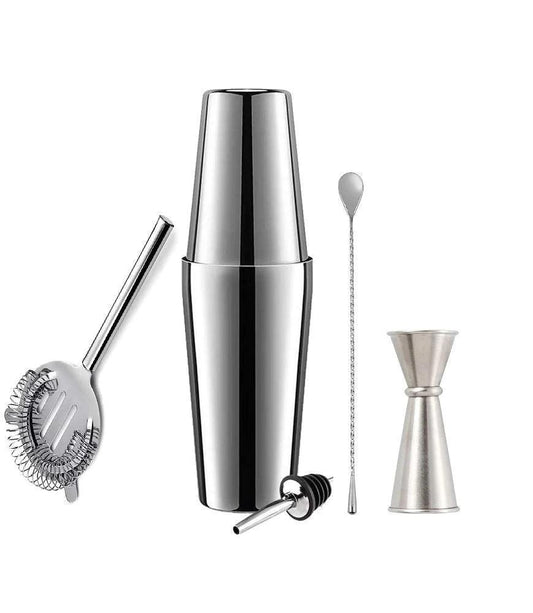 Treasure Exports Home Bar Set, Bartender Set, Complete Bartender Kit, Bartenders Tools - 6 Pcs - TREASURE EXPORTS