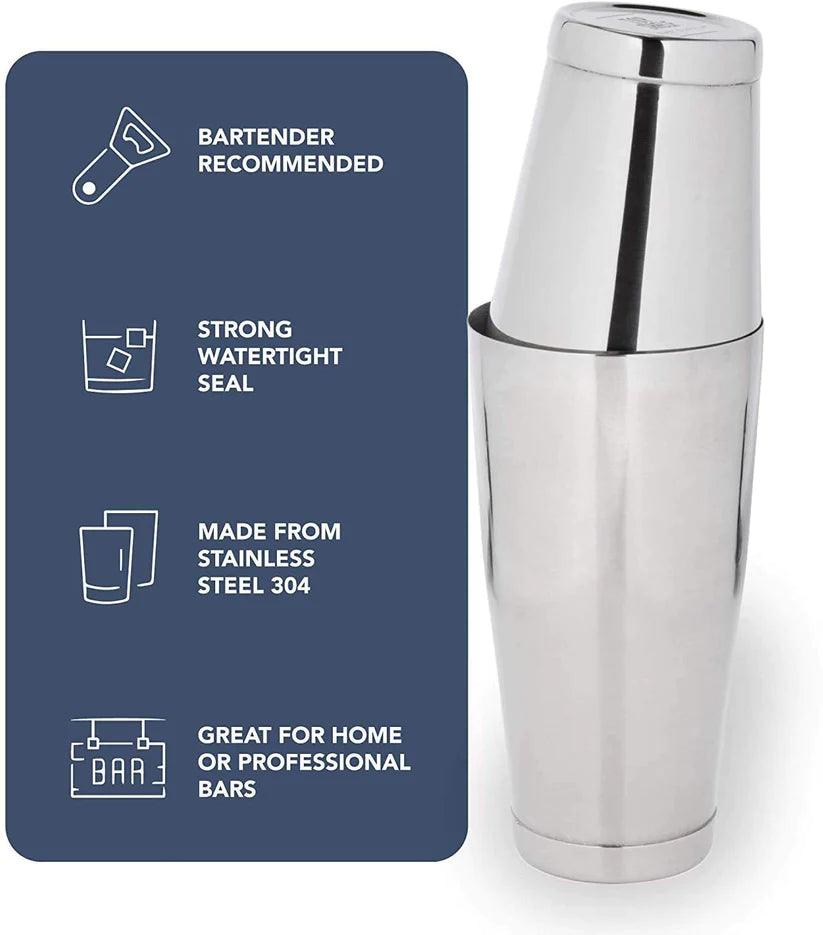 Treasure Exports Bar Set Cocktail Shaker Bar Tools Set Bartender Kit with Bar Accessories : 11 Pcs Gift Set - TREASURE EXPORTS