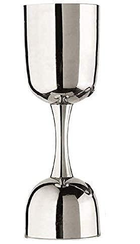 Treasure Exports Premium Peg Measurer Jigger 30 and 60 ml Without Handle and Steel peg Measure - TREASURE EXPORTS