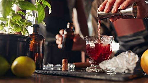 Treasure Exports Stainless Steel Plain Bar Set Bar Accessories Set of 2 Pieces | Cocktail Shaker with Japanese Peg Measure - TREASURE EXPORTS