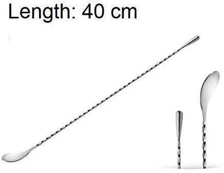 Treasure Exports Teardrop Bar Spoon, Extra Long Bar Stirrer 40 cm - TREASURE EXPORTS