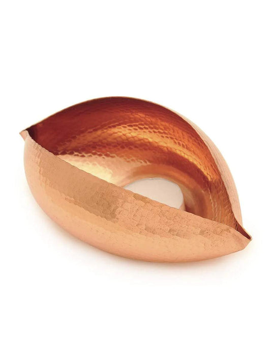 Treasure Exports Pure Copper T-Light Pod Votive Candle Holder - TREASURE EXPORTS