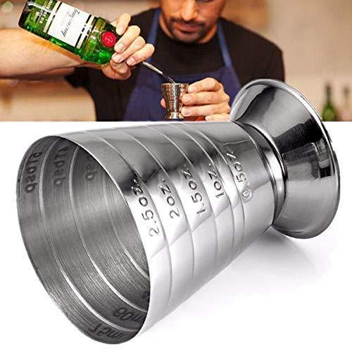 Treasure Exports Quality Multi Level Measuring Jigger Peg Measures Bar Cocktail Jigger 75ml - TREASURE EXPORTS