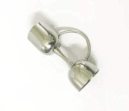 Treasure Exports Premium Peg Measurer Jigger 30 & 60 ml, Cocktail Jigger Shot Glass Drink Measuring Bar Tool Double Side Jigger - Limited Edition - TREASURE EXPORTS