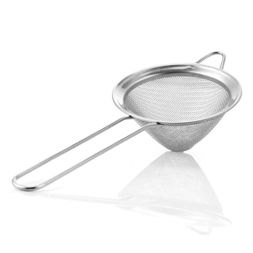 Treasure Exports Professional Stainless Steel Bar Boston Shaker Set, Cocktail Shaker, Mixing Glass, Japanese Jigger and Sifter): 4 Piece Set - TREASURE EXPORTS
