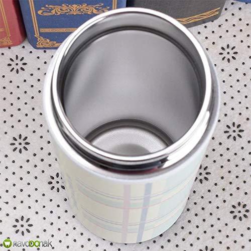 Treasure Exports Double Wall Vacuum Insulated Stainless Steel Flask 480 ml Hot and Cold 12 Hours, Off-White Color (Pure) - TREASURE EXPORTS