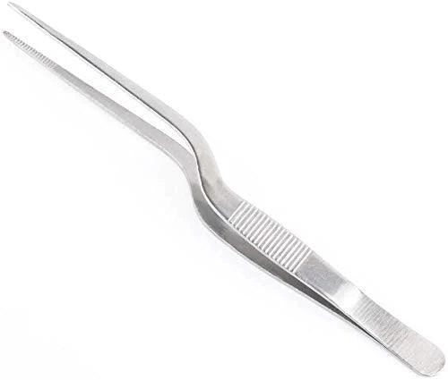 Treasure Exports Culinary Chef Tweezer 6.3 Inches, Food Placement Tweezer - 1 Pc. - TREASURE EXPORTS