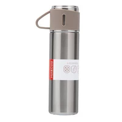 500 ML Vacuum Flask set with 2 Cups - TREASURE EXPORTS