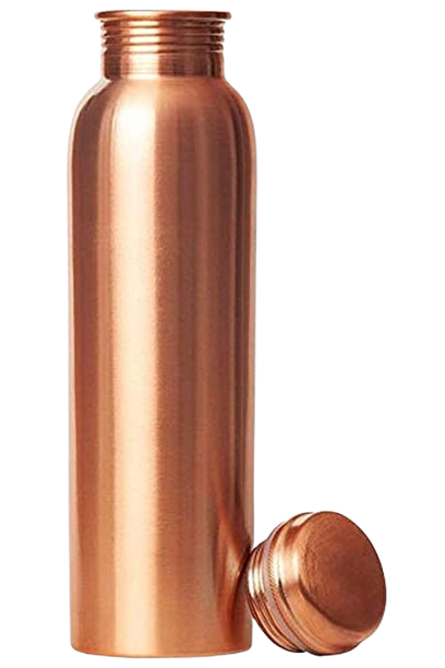 Treasure Exports Pure Copper Water Bottle 600 ML
